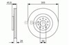 Диск гальмівний передній 0986479736 BOSCH