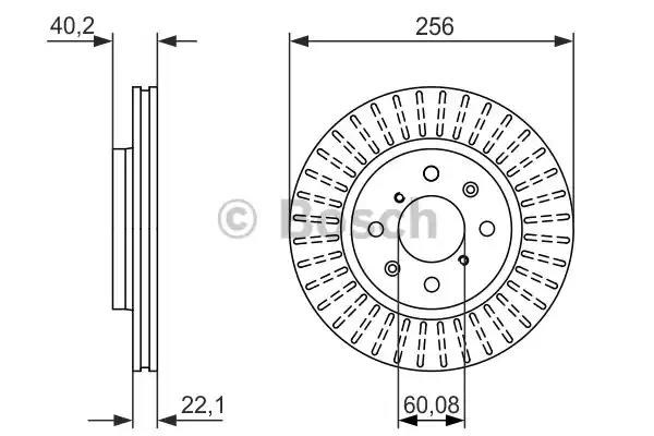 Ротор гальмівний 0986479788 BOSCH