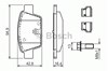 Задні колодки Fiat Multipla