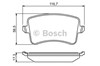 Колодки гальмівні задні, дискові 0986494254 BOSCH