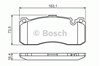 Колодки передні 0986494428 BOSCH