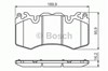 Колодки гальмівні передні, дискові 0986494440 BOSCH