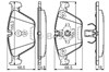 Дискові гальма 0986494549 BOSCH