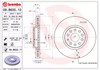 Диск гальмівний передній 09B63511 BREMBO