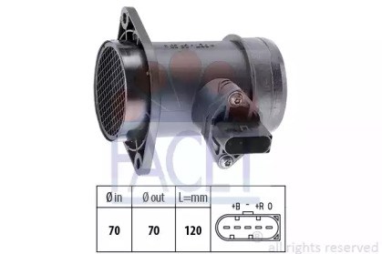 Датчик витрати повітря 101192 FACET