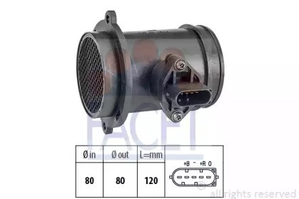 Датчик витрати повітря 101443 FACET