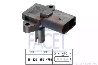 Датчик наддува 103074 FACET
