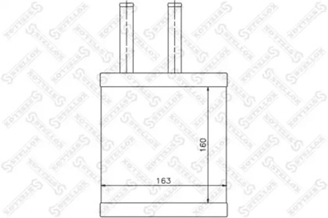 Теплообмінник 1035106SX STELLOX