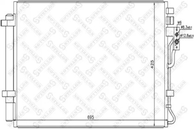 Конденсатор 1045707SX STELLOX