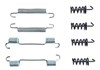 Монтажний комплект задніх барабанних колодок 1050841 QUICK BRAKE