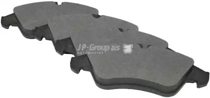 Колодки гальмівні передні, дискові 1163601510 JP GROUP