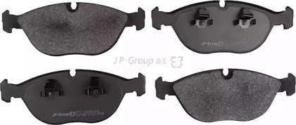 Колодки гальмівні дискові комплект 1163607410 JP GROUP