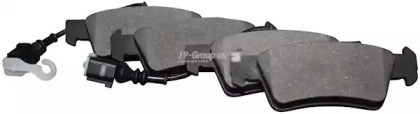 Колодки гальмівні задні, дискові 1163706710 JP GROUP