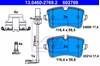 Колодки гальмівні задні, дискові 13046027692 ATE