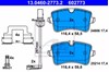 Задні гальмівні колодки 13046027732 ATE