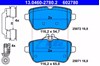 Задні колодки 13046027802 ATE