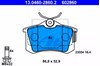 Колодки гальмівні задні, дискові 13046028602 ATE