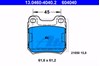 Колодки гальмові задні, дискові 13046040402 ATE