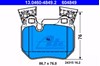 Колодки гальмові задні, дискові 13046048492 ATE