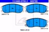Колодки гальмівні передні, дискові 13046057852 ATE