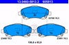 Колодки гальмівні дискові комплект 13046058132 ATE