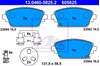 Колодки гальмівні дискові комплект 13046058252 ATE