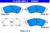 Колодки гальмівні дискові комплект 13046058632 ATE