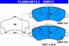 Колодки гальмівні дискові комплект 13046080132 ATE