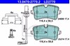 Задні дискові колодки 13047027702 ATE