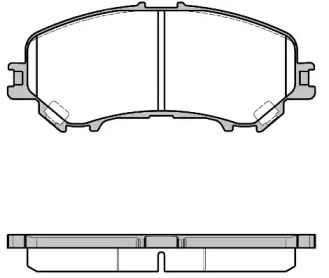 Тормозні колодки 131822 REMSA
