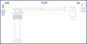 Комплект високовольтних дротів (вир-во beru) 134672