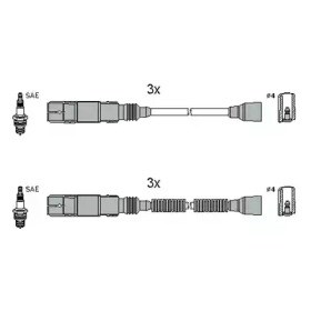 Дроти запалювання 134952 HITACHI