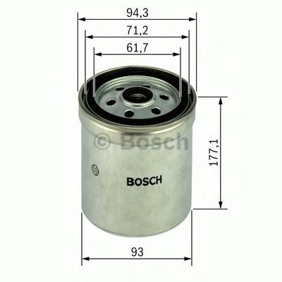 Фільтр палива 1457434180 BOSCH
