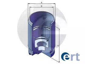 Поршень супорту гальмівного, заднього 150876C ERT