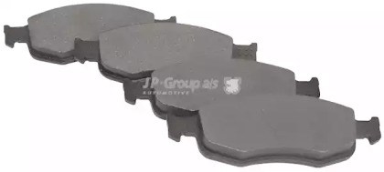 Колодки передні 1563600310 JP GROUP