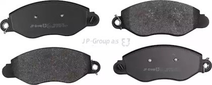 Колодки гальмівні дискові комплект 1563603110 JP GROUP