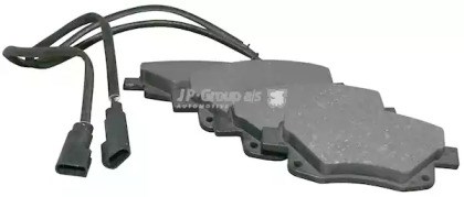 Комплект задніх колодок 1563700110 JP GROUP