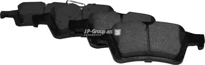 Колодки на гальмо задній дисковий 1563701510 JP GROUP