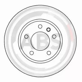 Гальмо дискове переднє 16263 ABS