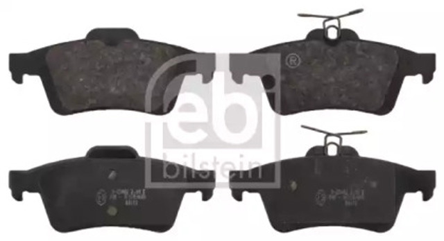 Задні дискові колодки 16718 FEBI