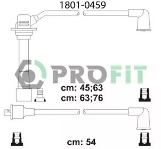 Дроти запалювання 18010459 PROFIT