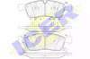 Колодки гальмівні дискові комплект 181988 ICER