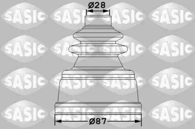 Пильник ШРУСа внутрішній лівий 1900018 SASIC