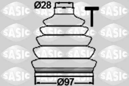 Ремонтний комплект пильника шарніра рівних кутових швидкостей, з елементами монтажу 1906061