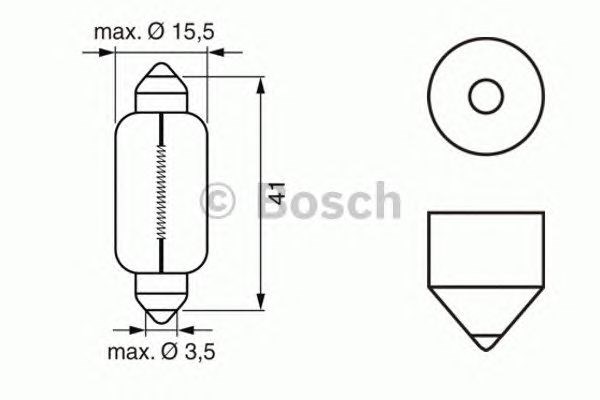 Лампа 1987302229 BOSCH