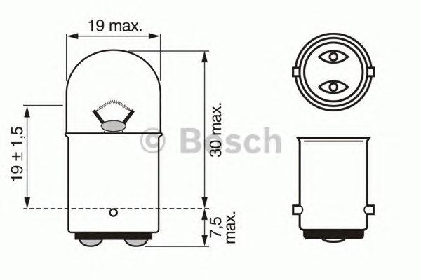 Лампочки 1987302237 BOSCH