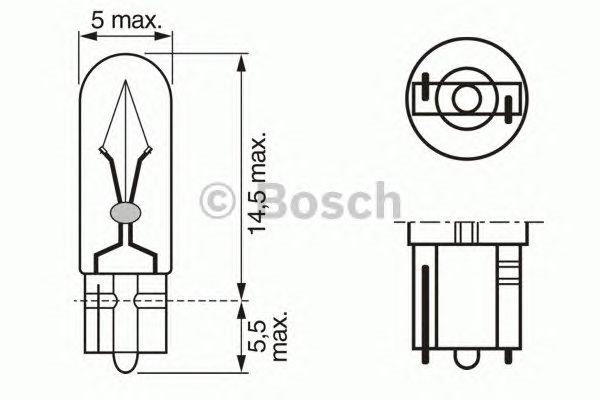Лампа автомобільна 1987302240 BOSCH