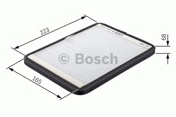 Фільтр, повітря у внутрішній простір 1987432153 BOSCH