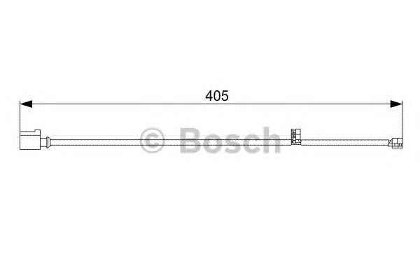 Датчик зносу колодок 1987473025 BOSCH