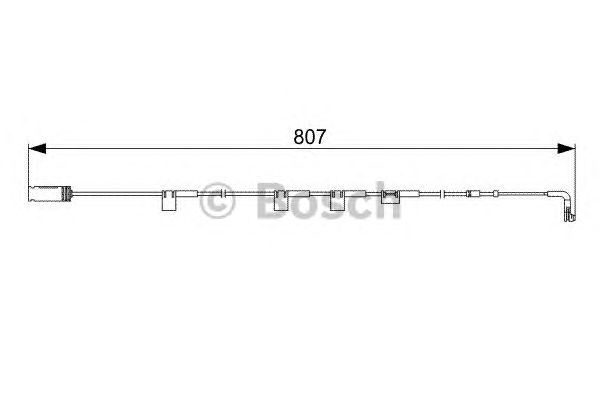 Датчик зносу колодок 1987473058 BOSCH